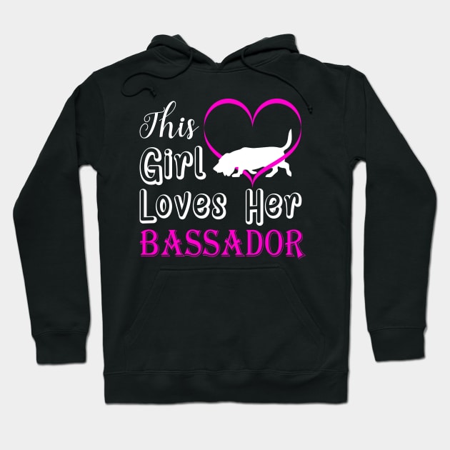 Bassador This Girl Loves Hoodie by BamBam